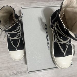 Rick owens black and cream